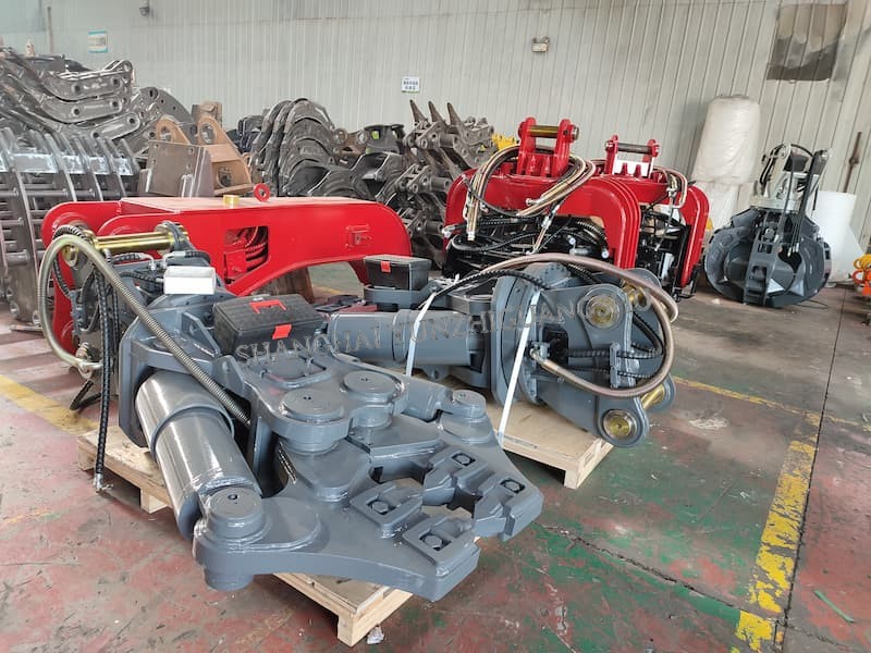 concrete crusher JSDS300 concrete double cylinder crusher JSD300 for 30-38ton excavator